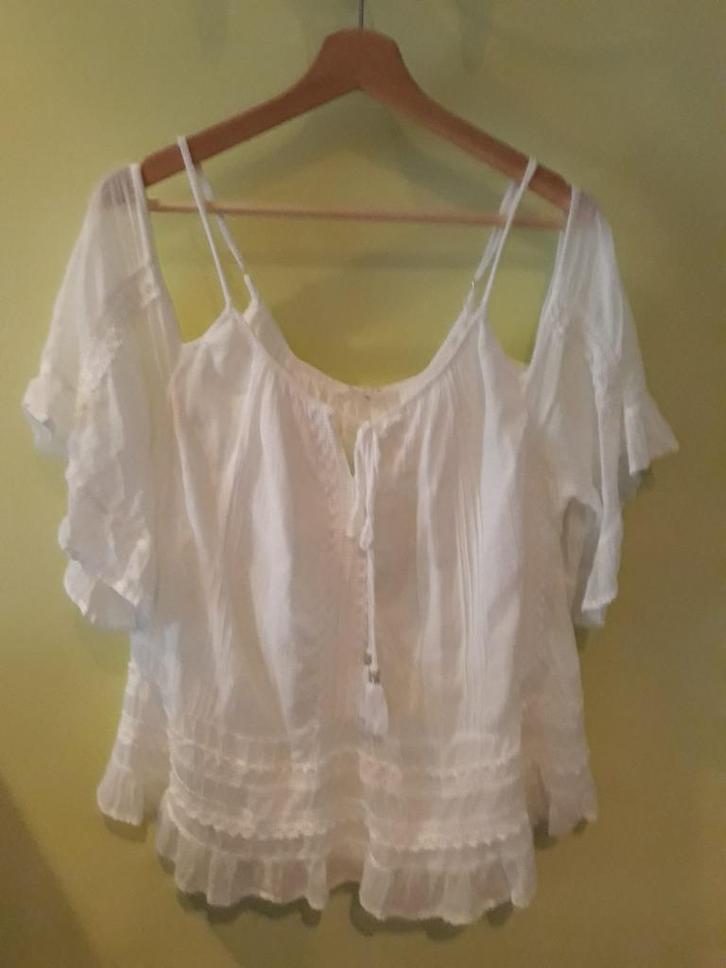 6 zomer truitjes, Kleding | Dames, T-shirts, Zo goed als nieuw, Maat 42/44 (L), Overige kleuren, Zonder mouw, Ophalen