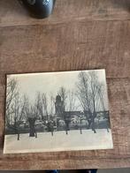 Oude prent Deventer, Gebruikt, Ophalen of Verzenden, Gebouw, Voor 1940