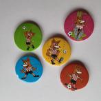 PSV Foxie originele buttons Mascotte Voetbal, Verzamelen, Gebruikt, Niet vindbaar, Niet vindbaar, Speldje of Pin