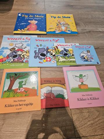Prentenboeken Collectie: Tip de Muis, Woezel & Pip, Kikker beschikbaar voor biedingen
