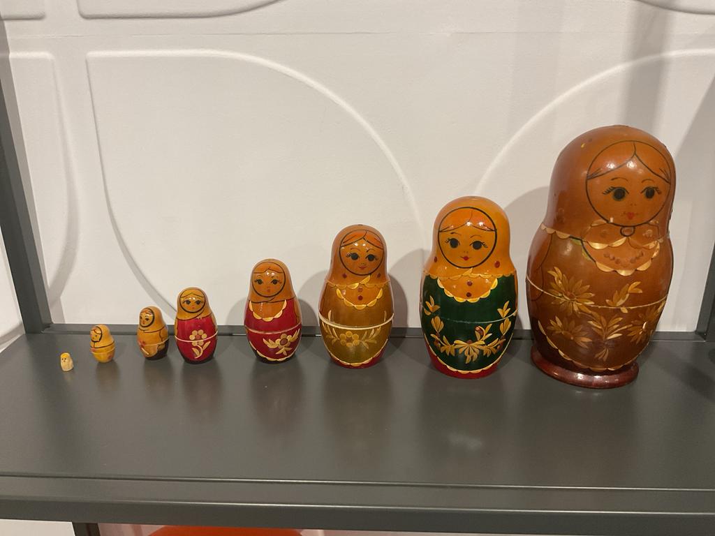 Matroesjka poppen set, Ophalen of Verzenden