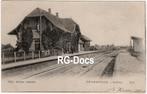 Ansichtkaart - Briefkaart Trein Station Zwammerdam 1904, Ophalen of Verzenden, Voor 1920, Gelopen, Zuid-Holland