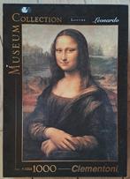 Puzzel clementoni 1000 mona lisa, Hobby en Vrije tijd, Denksport en Puzzels, Ophalen, 500 t/m 1500 stukjes, Gebruikt, Legpuzzel