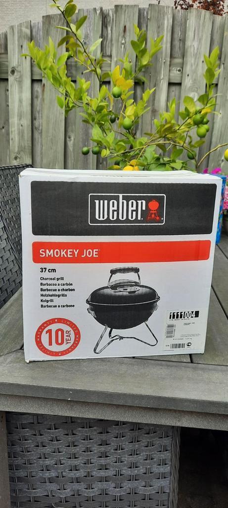 NIEUW in de doos, Weber Smokey Joe Tafelbarbecue, Tuin en Terras, Houtskoolbarbecues, Nieuw, Ophalen of Verzenden