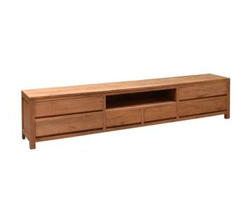 Tv meubel kast dressoir teak hout 200 cm ️lang ️️️️️⭐️⭐️⭐️ beschikbaar voor biedingen