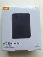 WD Elements portable HDD 1TB, Computers en Software, HDD, Nieuw, Western Digital (WD), Ophalen of Verzenden