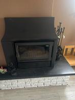 Flam haard kachel allesbrander, Huis en Inrichting, Haarden, Ophalen, Gebruikt, Houthaard
