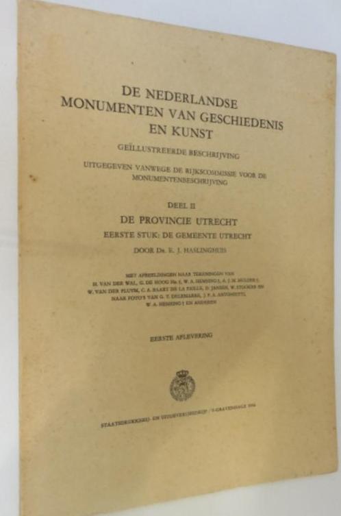 Monumentenbeschrijving Gemeente Utrecht, Boeken, Geschiedenis | Stad en Regio, Zo goed als nieuw, Ophalen of Verzenden