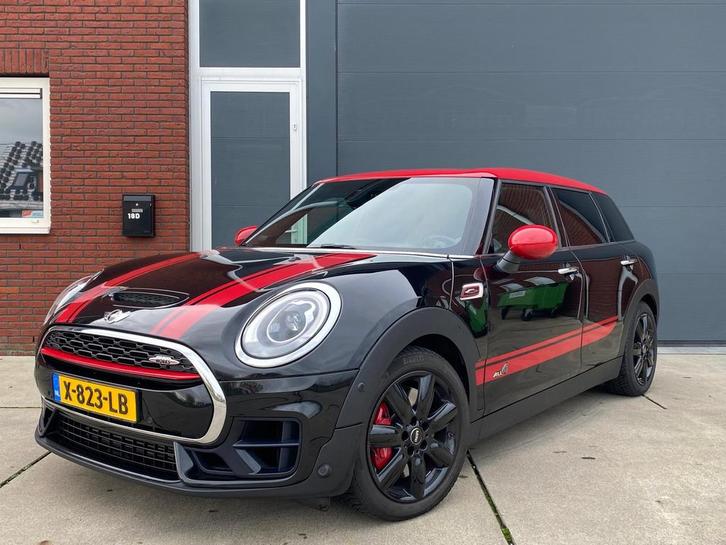 Mini Clubman 2.0 John Cooper S Works 231PK 2017 Zwart, Auto's, Mini, Particulier, Clubman, 4x4, ABS, Achteruitrijcamera, Adaptieve lichten