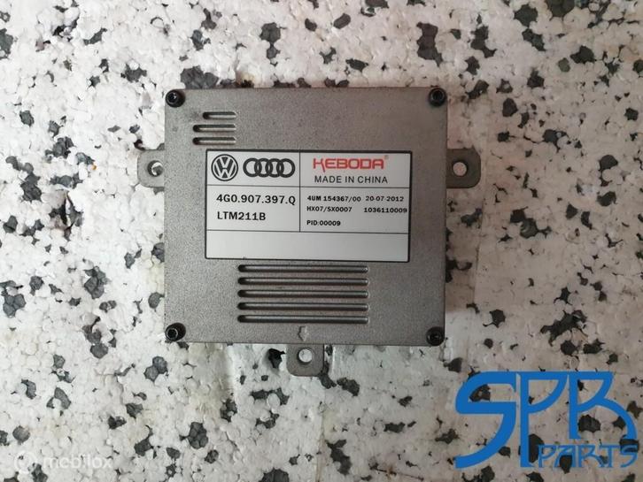 A3 S3 RS3 8V Xenon DAGRIJ LED DRL module BALLAST 4G0907397Q, Auto-onderdelen, Verlichting, Audi, Gebruikt, Ophalen of Verzenden