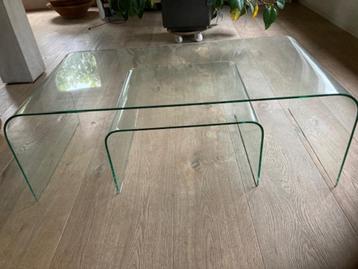 Fiam Angelo Cortesi glazen tafel Waterfall design glas beschikbaar voor biedingen