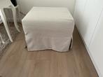 Poef hocker, Huis en Inrichting, Ophalen, Zo goed als nieuw, Vierkant, 50 tot 75 cm