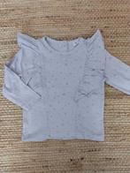 Baby girls longsleeve lila met roesjes en sterren, Kinderen en Baby's, Babykleding | Maat 68, Ophalen of Verzenden, Zo goed als nieuw