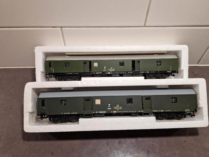 Schicht DB Postrijtuigen, Hobby en Vrije tijd, Modeltreinen | H0, Zo goed als nieuw, Wagon, Gelijkstroom, Piko, Analoog, Ophalen of Verzenden