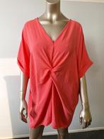 Tuniek/top Misumi koraalrood tricot maat 42-48, Verzenden, Blouse of Tuniek, Misumi, Zo goed als nieuw
