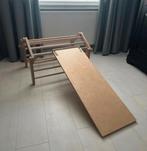 Ette Tete houten klimrek Mopitri met glijbaan/ klimbaan, Ophalen of Verzenden, Zo goed als nieuw, Glijbaan