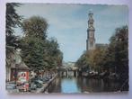 N38 Amsterdam - Westertoren - 1956, Verzamelen, Ansichtkaarten | Nederland, Verzenden, 1940 tot 1960, Gelopen, Noord-Holland