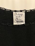 Moschino lange avondjurk, Maat 38/40 (M), Galajurk, Verzenden, Zwart