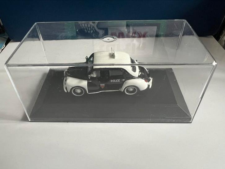 Renault 4CV Police National, Hobby en Vrije tijd, Modelauto's | 1:43, Zo goed als nieuw, Auto, Overige merken, Ophalen of Verzenden