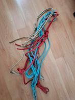 3 touwhalsters maat full rood, lichtblauw en beige, Ophalen of Verzenden, Zo goed als nieuw, Overige soorten