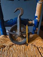 Antieke Katrol met Haak, Antiek en Kunst, Ophalen of Verzenden