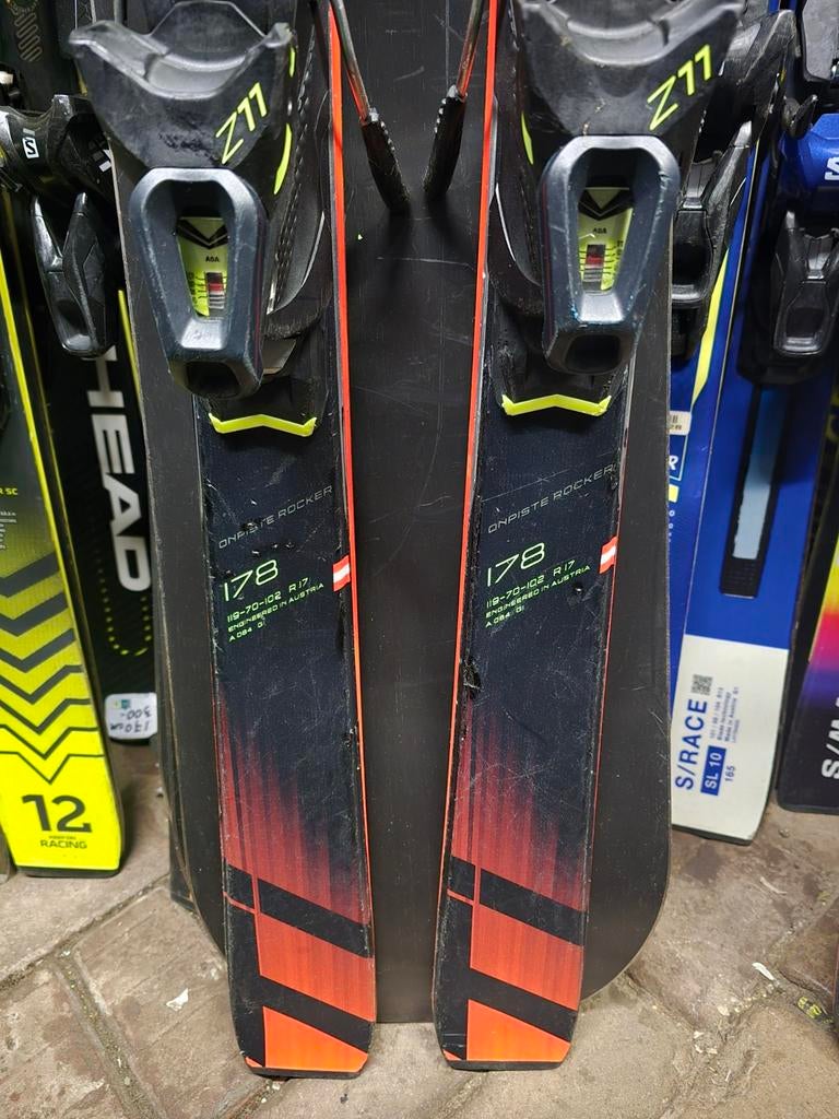 178cm FISCHER THE CURV RC4 TI, 160 tot 180 cm, Fischer, Ophalen of Verzenden, Zo goed als nieuw