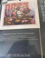 BORDUURPAKKET DIMENSIONS GOLD ROMANTIC FLORAL, Verzenden, Nieuw, Handborduren, Borduurpakket