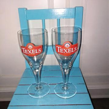 Texelse bierglazen 2 stuks beschikbaar voor biedingen