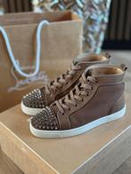 Christian Louboutin Schoenen Bruin Leer Maat 40, Ophalen, Bruin, Louboutin, Gedragen