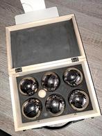 Jeu de boules in houten kistje, Ophalen of Verzenden, Zo goed als nieuw, Bal
