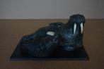 Beeldje walrussen uit Canada - The Wolf Sculptures, Verzenden