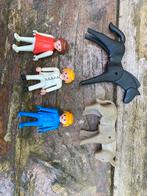 4 oude poppetjes paard ezel, Kinderen en Baby's, Speelgoed | Playmobil, Ophalen of Verzenden
