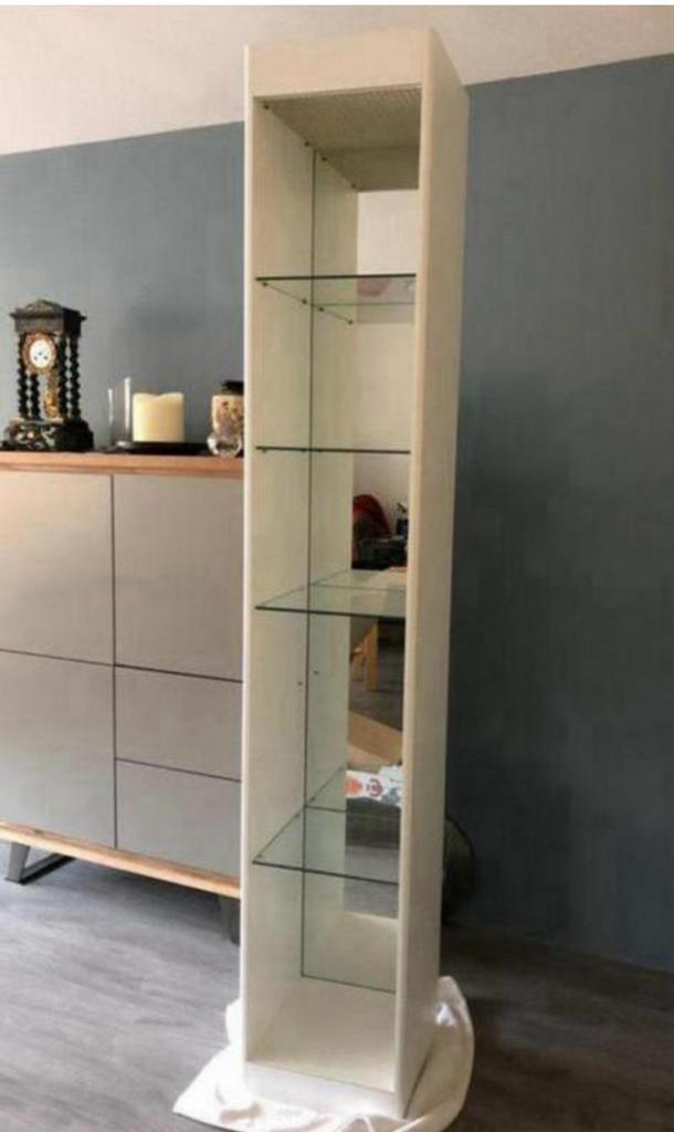 Hennie de Jong design, witte / hoge open kolomkast, RETRO!, Huis en Inrichting, Kasten | Vitrinekasten, Zo goed als nieuw, Minder dan 100 cm