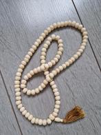 Oude gebedsketting van been, Ophalen of Verzenden, Zo goed als nieuw, Beige, Overige materialen