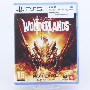 Playstation 5 Game: Tiny TIna's Wonderlands beschikbaar voor biedingen