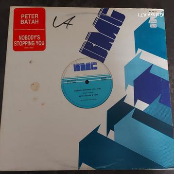 12 inch Maxisingel Peter Batah & Lime - Nobody Stopping You beschikbaar voor biedingen