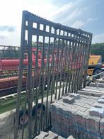 Grote poort +/- 490X260 cm complete set!, Met poort, Gebruikt, IJzer, Spijlenhekwerk