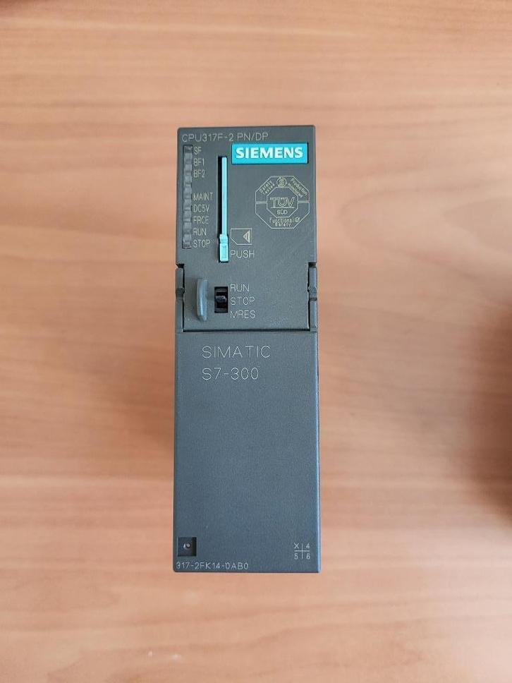 Siemens S7 CPU317F 2PN/DP PLC, Hobby en Vrije tijd, Elektronica-componenten, Zo goed als nieuw, Ophalen of Verzenden
