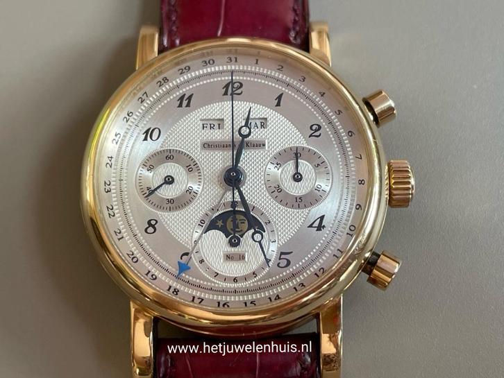 Christiaan van der Klaauw Homburg nr. 16 vd 25 Gelimiteerd!, Sieraden, Tassen en Uiterlijk, Horloges | Heren, Zo goed als nieuw