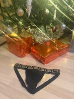 String mannen versace, Kleding | Heren, Ondergoed, Ophalen of Verzenden, Zwart, Slip