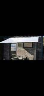 Nieuw zonnedoek creme wit 2,5 x 3 meter schaduwdoek rechthoe, Ophalen of Verzenden, Nieuw, Overige typen