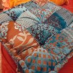 Merel in Wonderland Kussen 50x50cm, Huis en Inrichting, Zitzakken, Ophalen, Gebruikt, Blauw, Overige typen