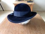 Warme, Klassieke wollen hoed, donkerblauw., Ophalen of Verzenden, Zo goed als nieuw