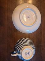 Porselein koperen schotel, Antiek en Kunst, Ophalen of Verzenden