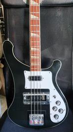 Rickenbacker 4001 zwart 1978, inclusief D-dropper en koffer., Muziek en Instrumenten, Snaarinstrumenten | Gitaren | Bas, Ophalen