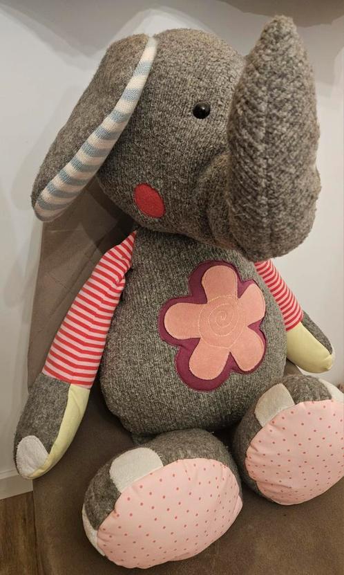 Grote Sigikid olifant knuffel – als nieuw, met kaartjes, Kinderen en Baby's, Speelgoed | Knuffels en Pluche, Zo goed als nieuw