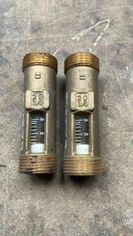 Inregelafsluiter cv flowmeter, Doe-het-zelf en Verbouw, Verwarming en Radiatoren, Ophalen of Verzenden, Minder dan 60 cm, Cv-ketel of Combi-ketel