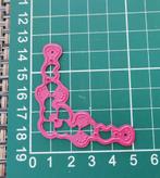 Snijmal hoek rand borduur, Ophalen of Verzenden, Zo goed als nieuw, Overige thema's, Pons of Mal