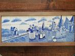 Tegelpaneel 24 tegels, 86,5 x 36,5 cm Delft Hand painted, Ophalen