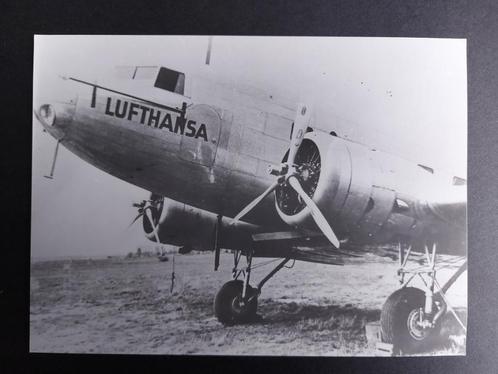 Foto van een Lufthansa DC-2 (LU74), Verzamelen, Luchtvaart en Vliegtuigspotten, Gebruikt, Kaart, Foto of Prent, Ophalen of Verzenden